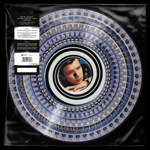 Never Gonna Give You Up (Zoetrope Vinyl)